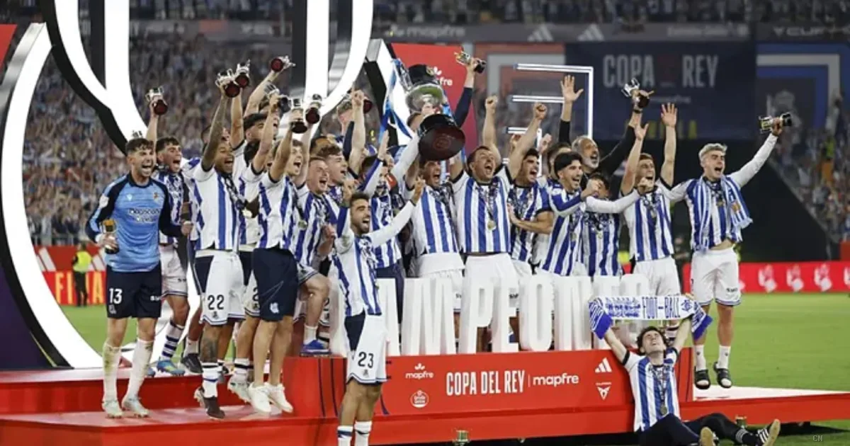 La Real Sociedad trionfa in Coppa con il pubblico in gradinata