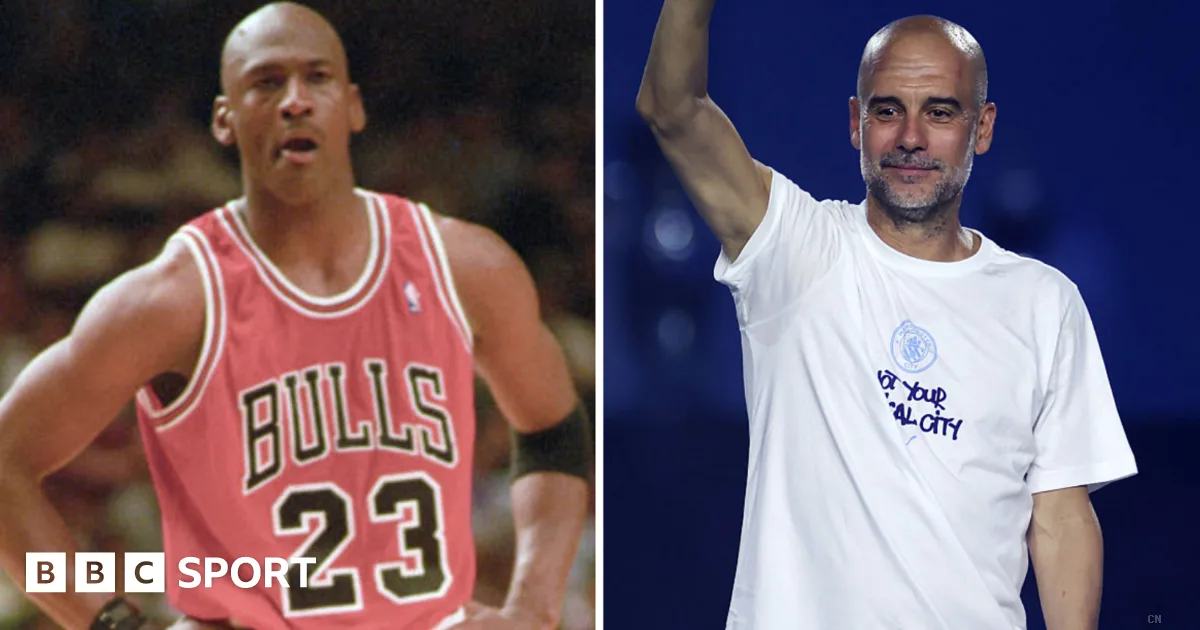 L'addio di Guardiola al Manchester City: Michael Jordan guida il tributo stellare per la leggenda catalana