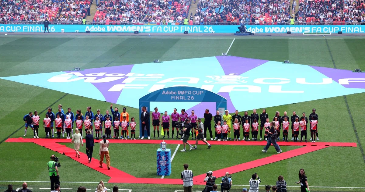 La finale di Coppa d'Inghilterra femminile a Wembley