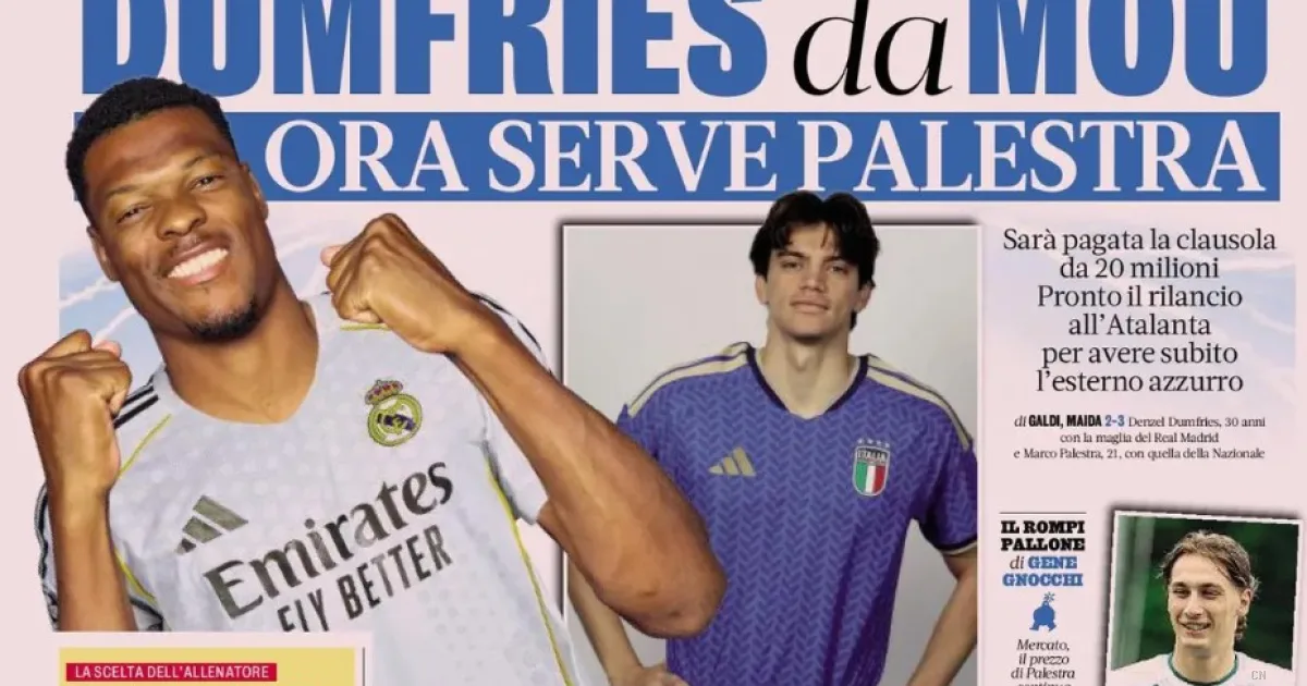 Dumfries lascia l'Inter per il Real Madrid