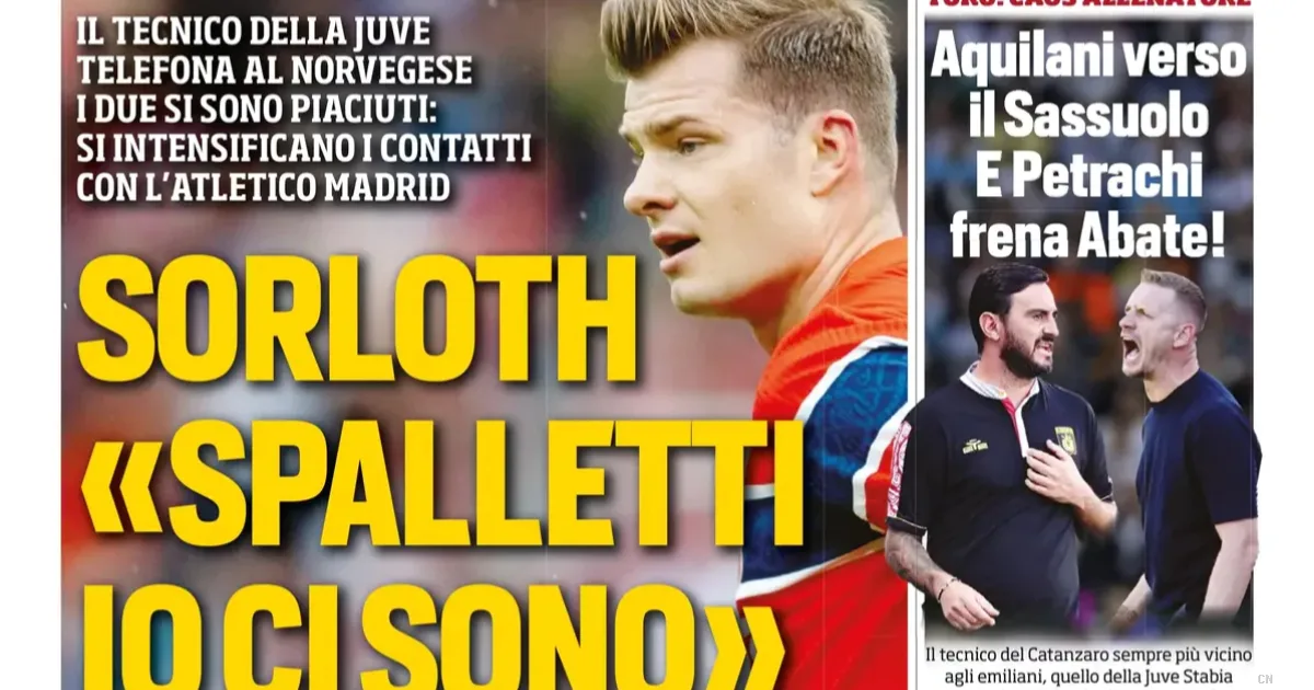 Inter e Juventus scatenano il mercato: Marotta punta la Champions, Spalletti chiama Sorloth