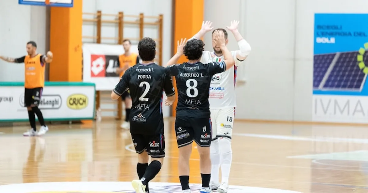 Meta Catania in vantaggio nei quarti di finale