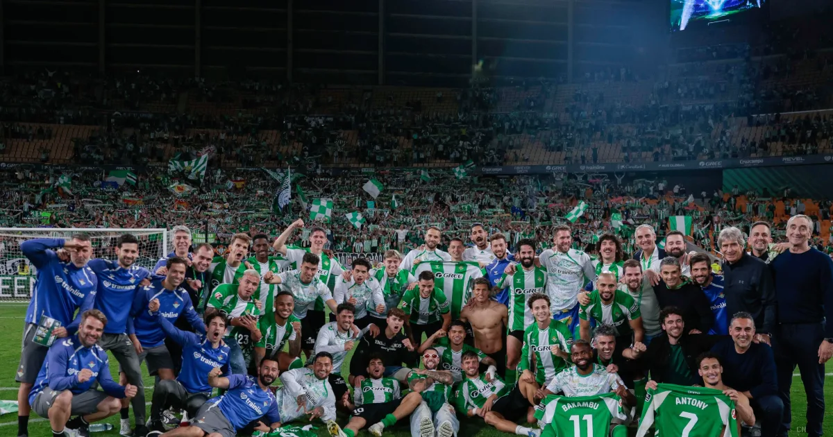 Il Real Betis vola verso ricavi record: Champions League e nuovo stadio spingono il fatturato a livelli mai visti