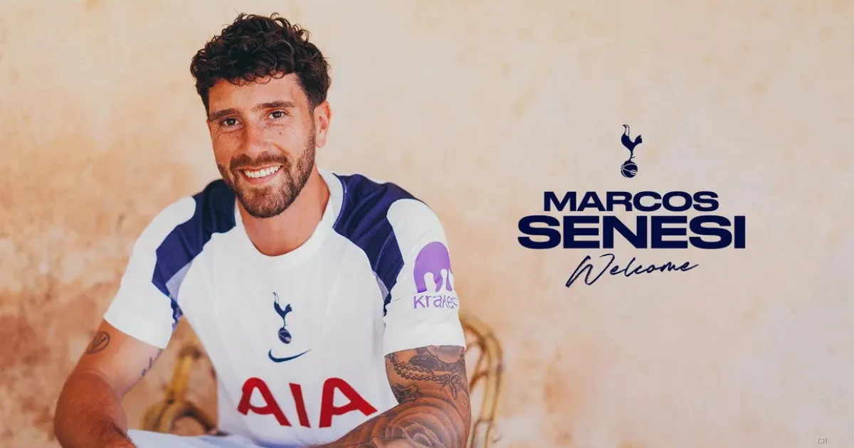 Marcos Senesi al Tottenham: "Trattativa lampo, sono entusiasta di questa nuova sfida a Londra"