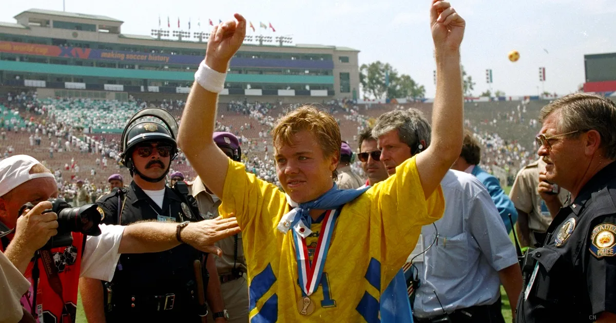 Il miracolo svedese di USA '94: quando Tomas Brolin e compagni incantarono il mondo a suon di gol