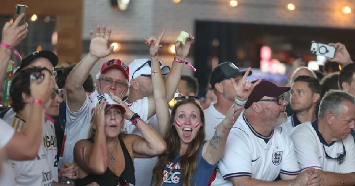Inghilterra da sogno a Dallas: poker alla Croazia e festa totale per i tifosi dei Tre Leoni