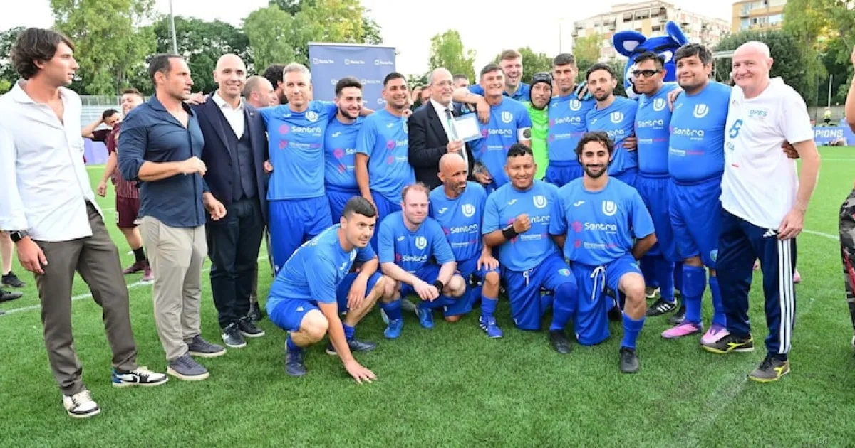 Roma capitale del Calcio a 8: Bonucci e Zanetti protagonisti alle Finali Nazionali OPES