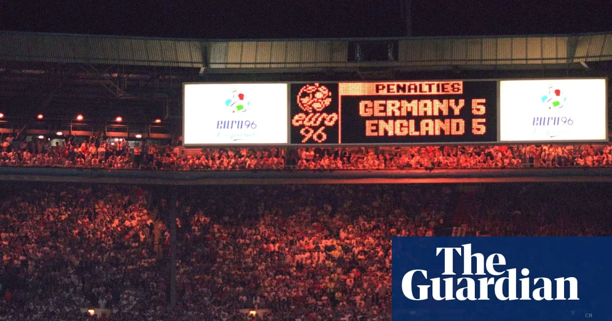 Trent'anni di dolore: il ricordo della storica sconfitta dell'Inghilterra contro la Germania a Euro 96