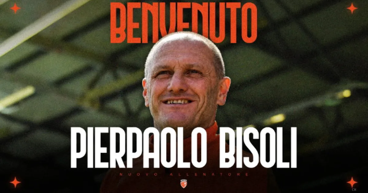 Pistoiese, ufficiale l'arrivo di Bisoli