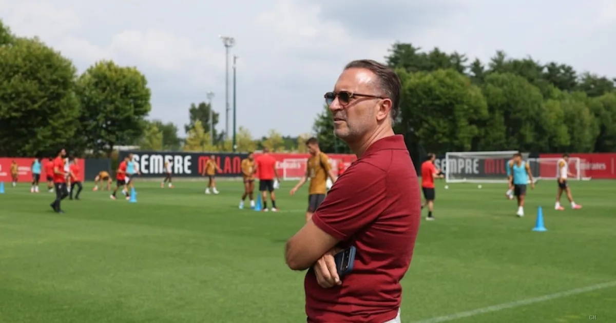 Cardinale atterra a Milanello