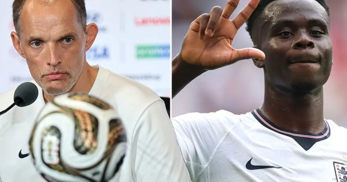 Tuchel spiega la scelta su Saka dopo la tripletta