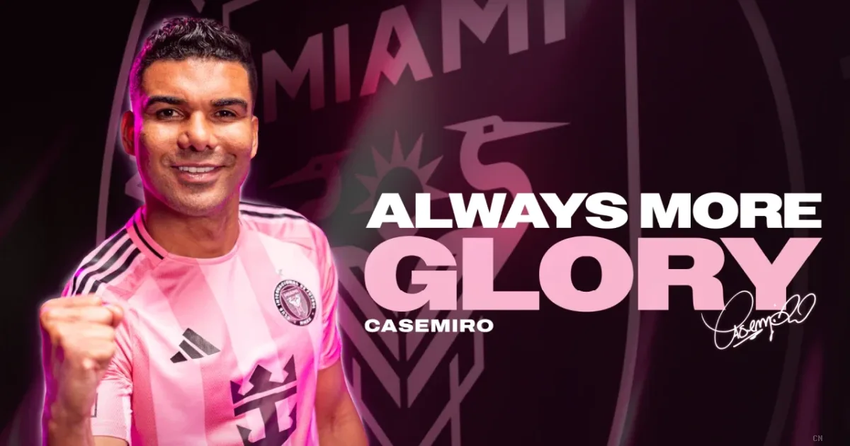 Casemiro: 'Darò tutto per l'Inter Miami'