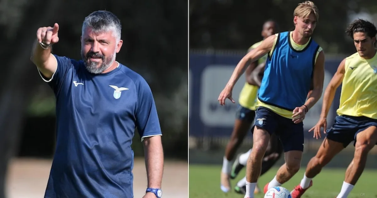 Lazio, scintille a Formello tra Gattuso e Taylor: allontanamento dal campo e pace siglata dopo l'allenamento