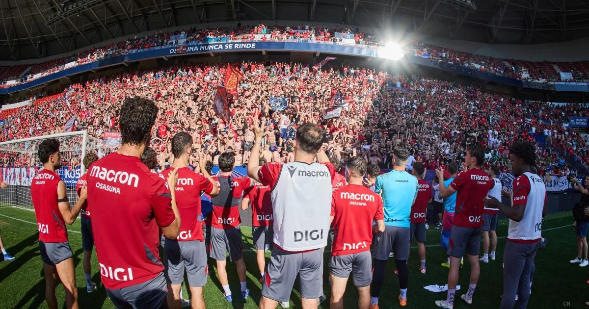 Osasuna cerca di evitare un nuovo spavento