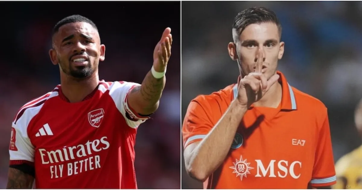 Napoli, Gabriel Jesus è l'obiettivo numero uno: per l'attacco si attende la cessione di Lucca al Trabzonspor