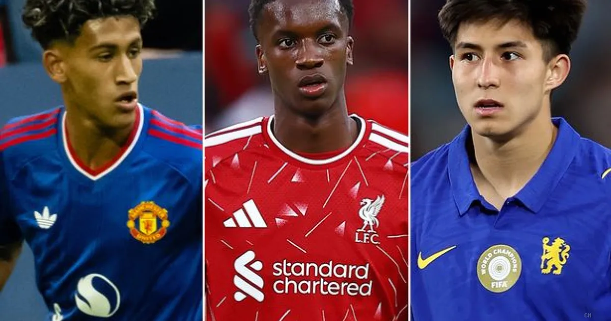 Premier League: i 14 giovani talenti pronti a dominare la scena inglese tra Manchester United e Chelsea