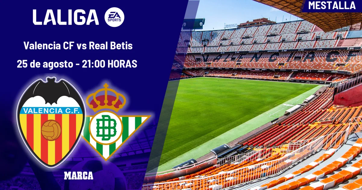 Valencia-Betis, recupero di lusso al Mestalla: formazioni, orari e dove vedere la sfida di LaLiga