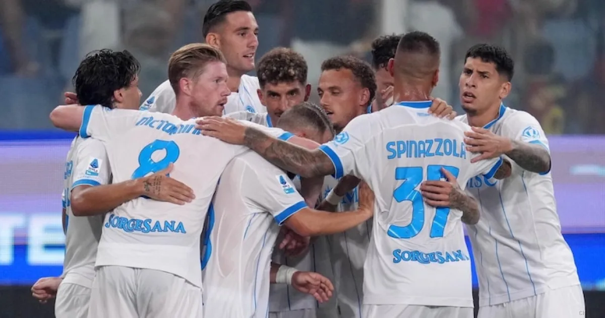 Napoli, la rivoluzione di Allegri: la panchina d'oro stende il Genoa e lancia la sfida scudetto