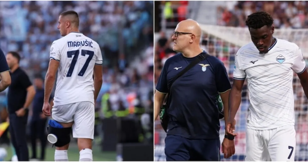 Lazio, emergenza totale per Gattuso: Marusic e Dele-Bashiru fuori per lesioni muscolari