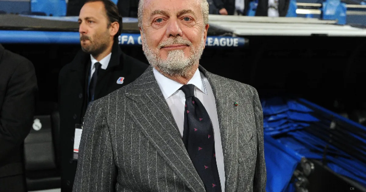 De Laurentiis: 'La Champions è l'obiettivo finale'