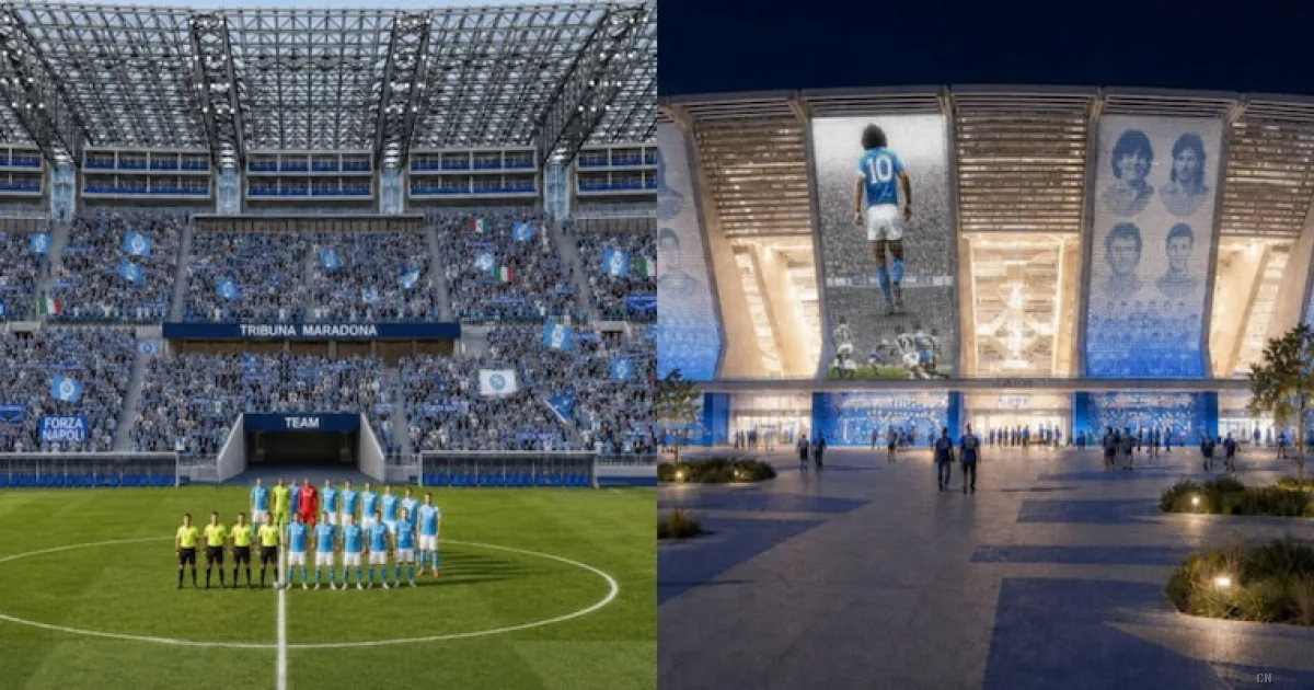 Napoli, il nuovo Stadio Maradona: un investimento da 200 milioni
