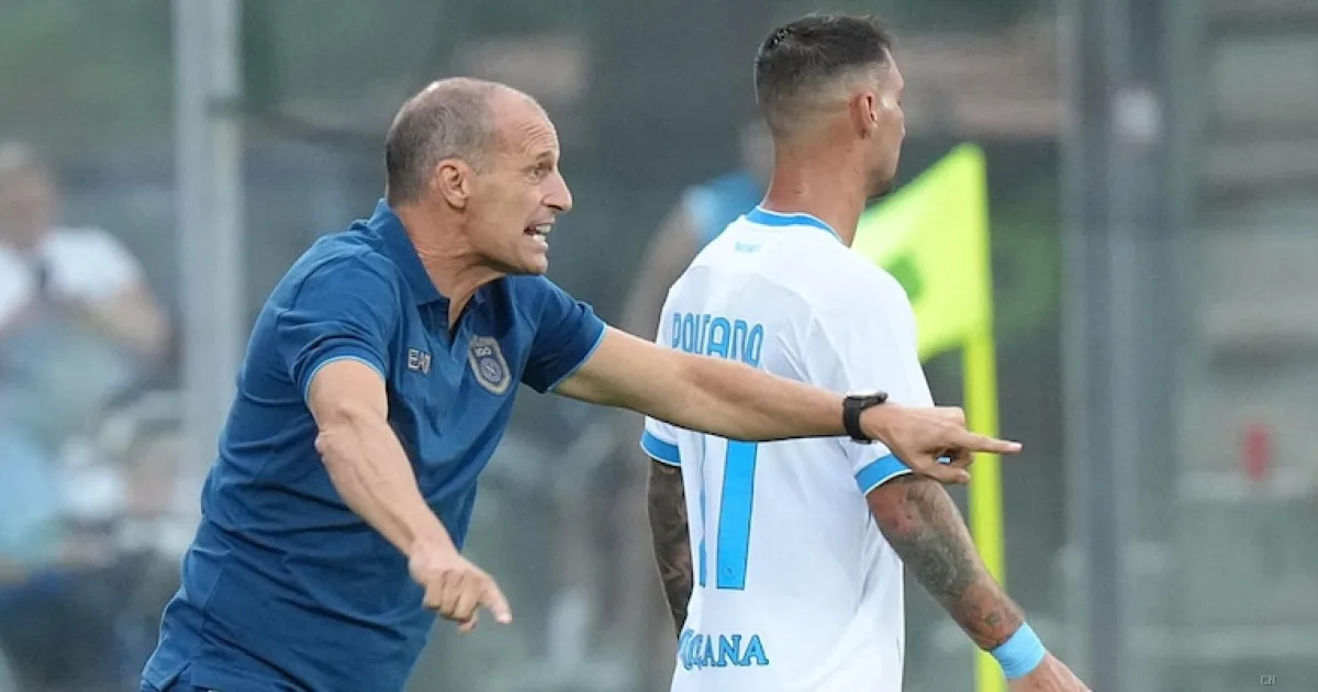 Napoli camaleontico: il laboratorio tattico di Allegri tra tridente e difesa a tre contro l'Osasuna