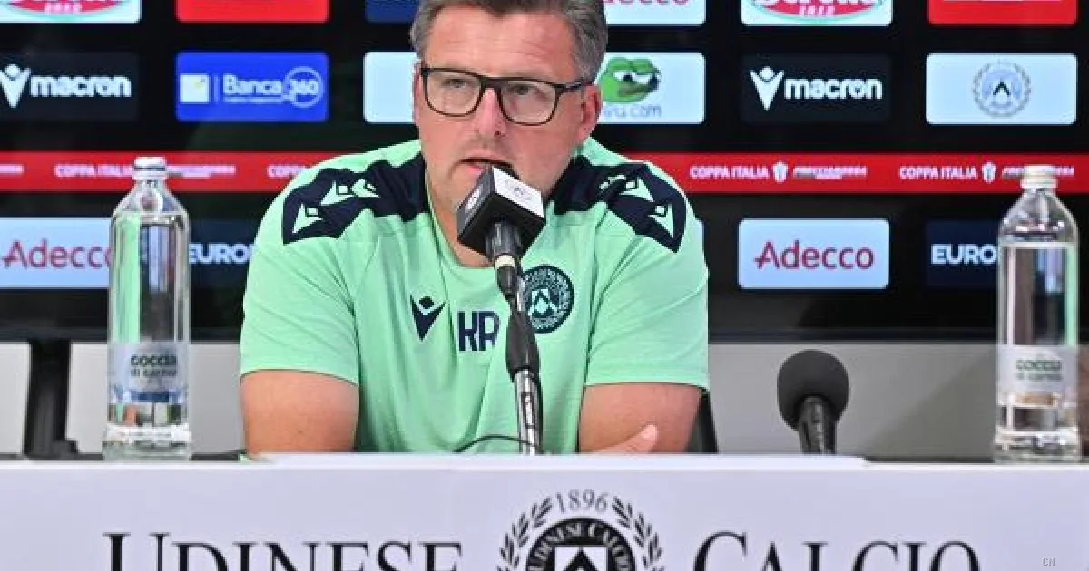 Runjaic: l'Udinese punta all'Europa